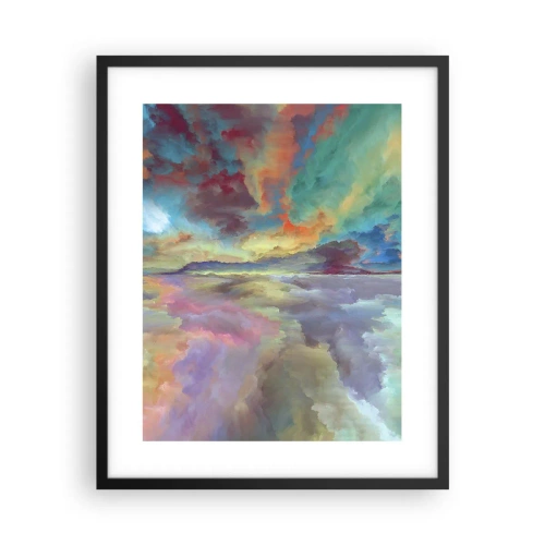 Plakat i sort ramme - To himle - 40x50 cm