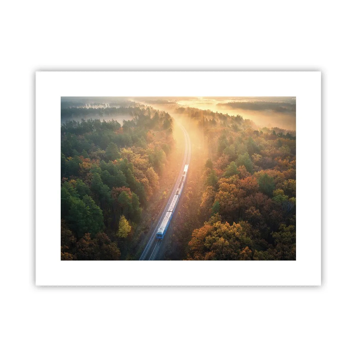 Plakat - Efterårsrejse - 40x30 cm