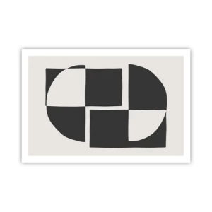 Plakat - Antitese - syntese - 91x61 cm
