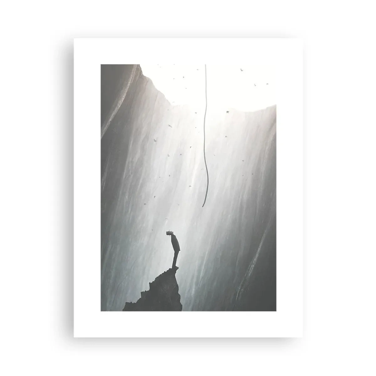 Plakat - Der er altid en vej ud - 30x40 cm