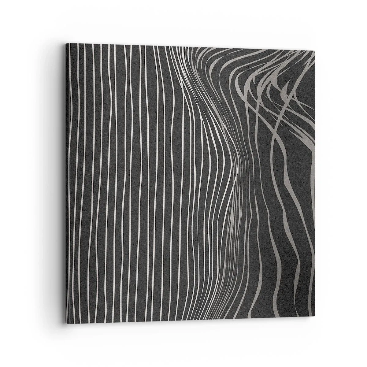 Lærredstryk - Billede på lærred - Rytme og accent - 70x70 cm