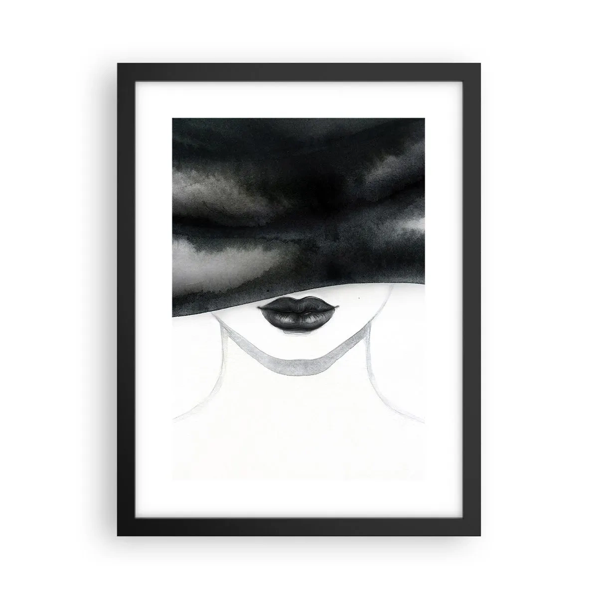 Plakat i sort ramme - Et sensuelt mysterium - 30x40 cm