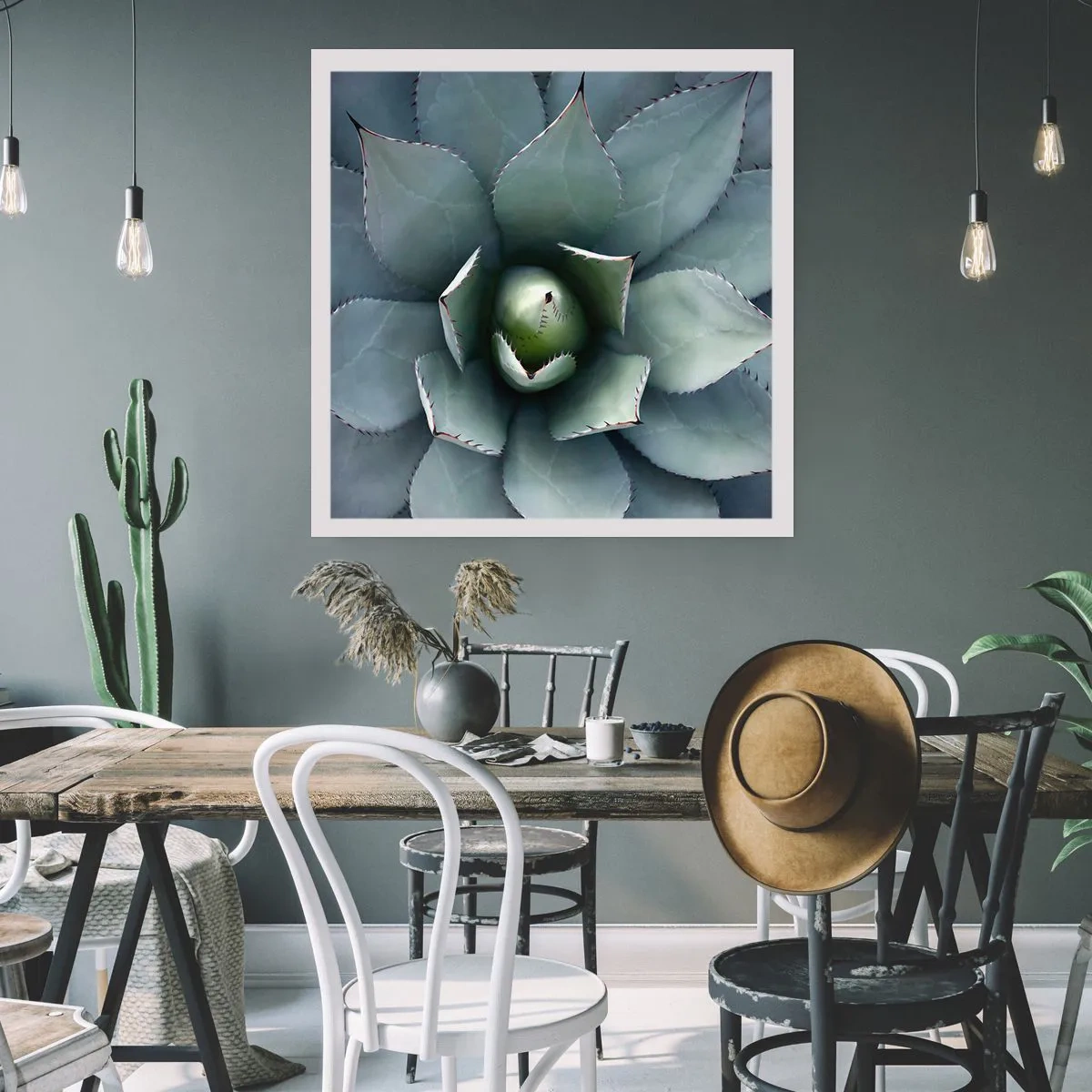 Plakat - Lokkemad og advarsler - 60x60 cm