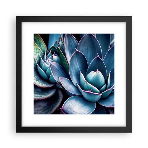 Plakat i sort ramme - Vital kraft - 30x30 cm