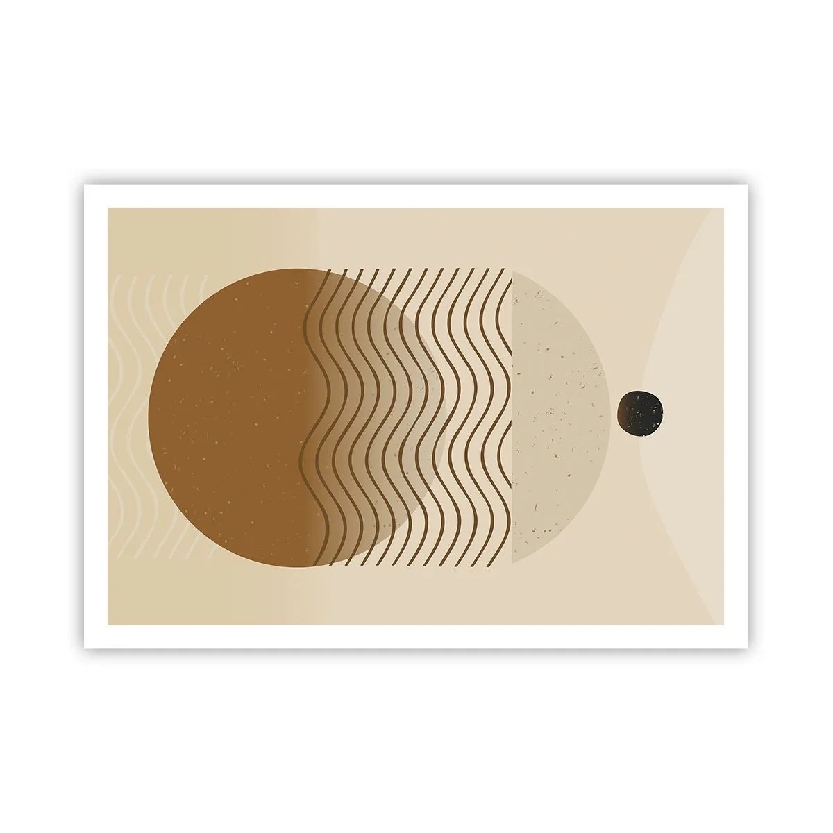 Plakat - Om geometriske figurers oprindelse - 100x70 cm