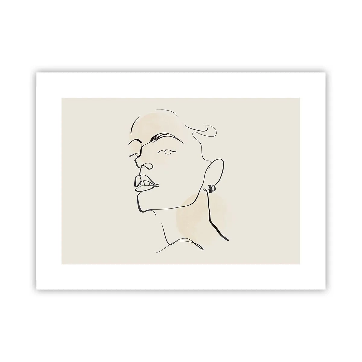 Plakat - Et stolt blik - 40x30 cm