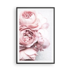 Plakat i sort ramme - For de romantiske - 61x91 cm