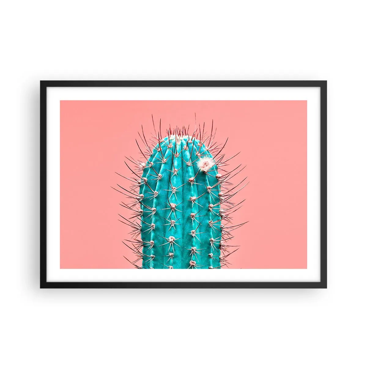 Plakat i sort ramme - Bare se - 70x50 cm