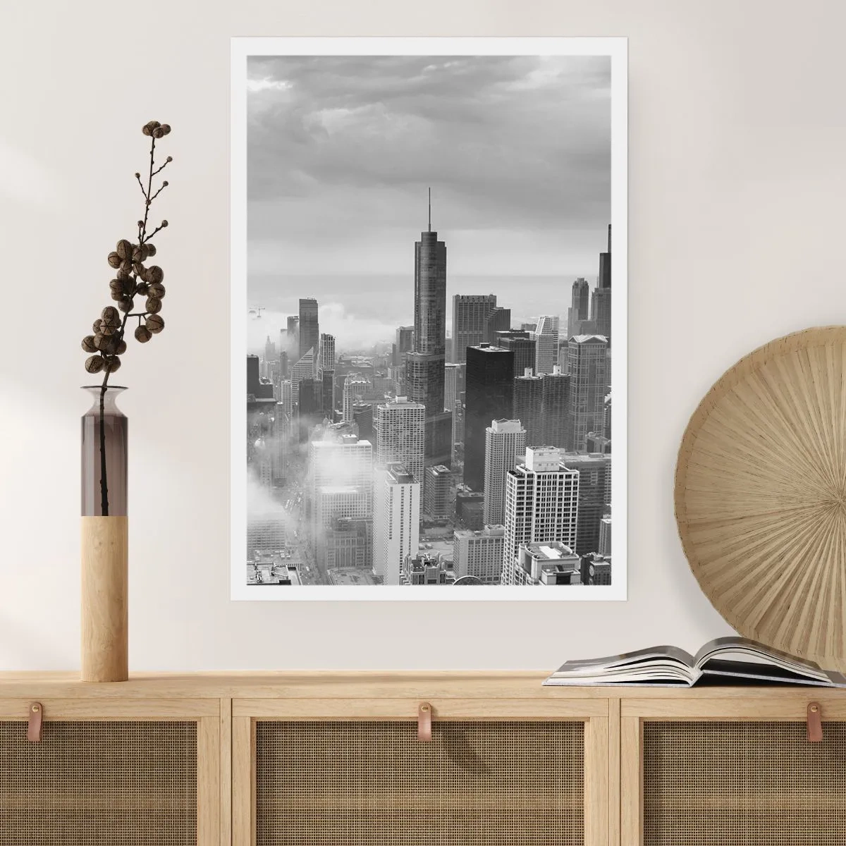 Plakat - Amerikansk landskab - 70x100 cm