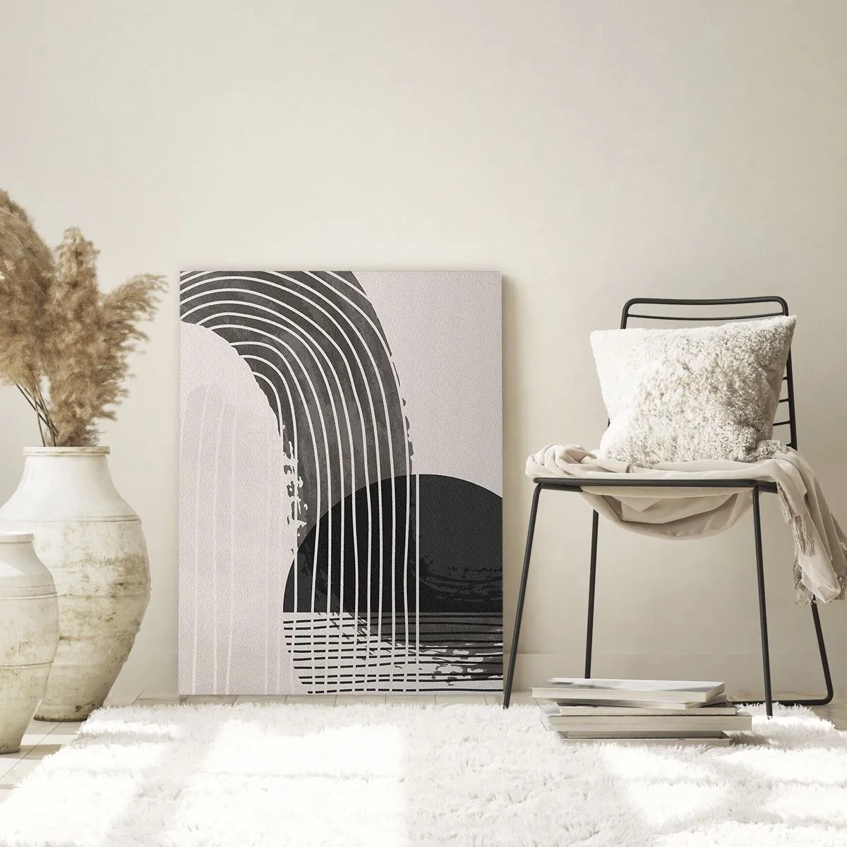Billede på glas - Derhen og tilbage - 50x70 cm