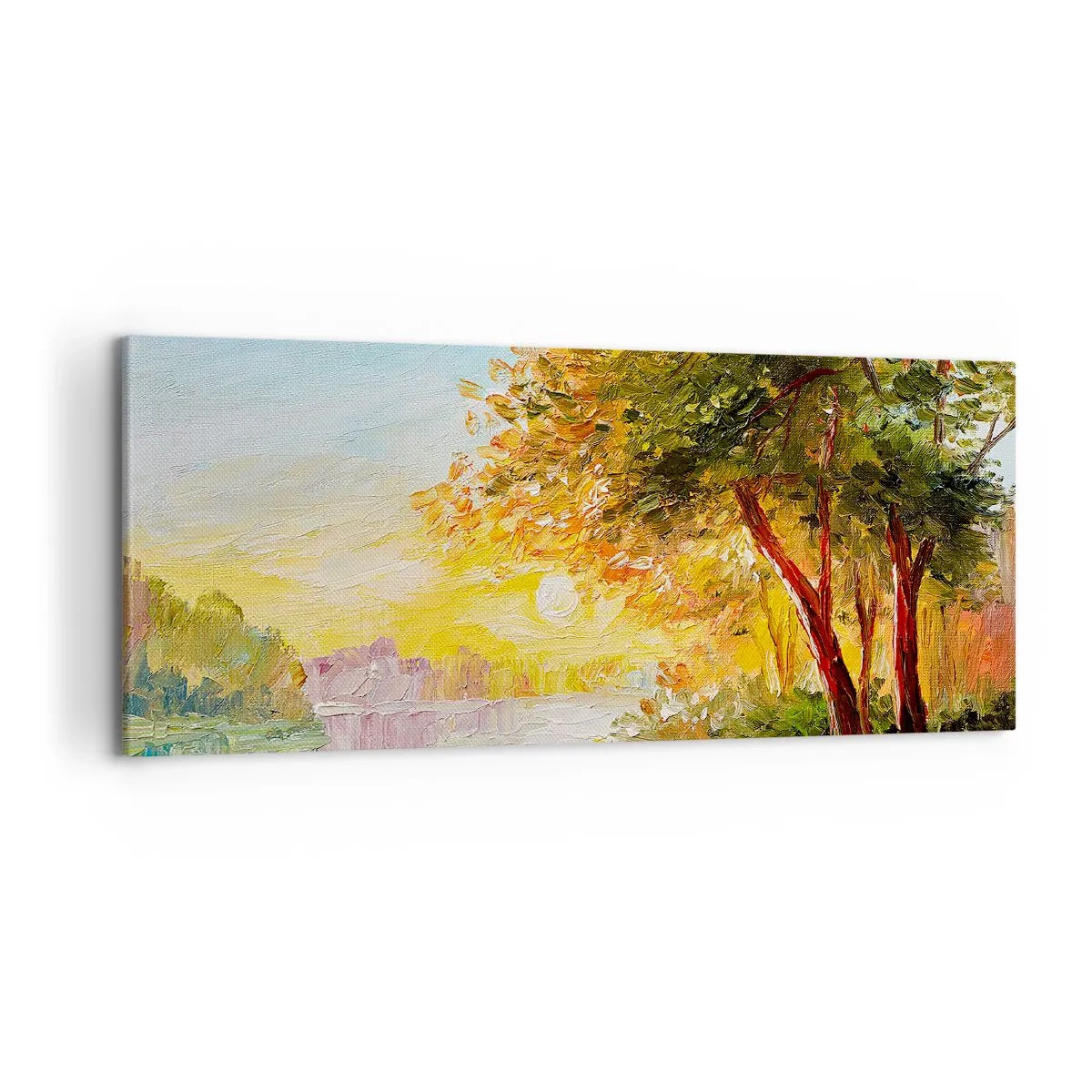 Lærredstryk - Billede på lærred - Et in Arcadia ego - 120x50 cm