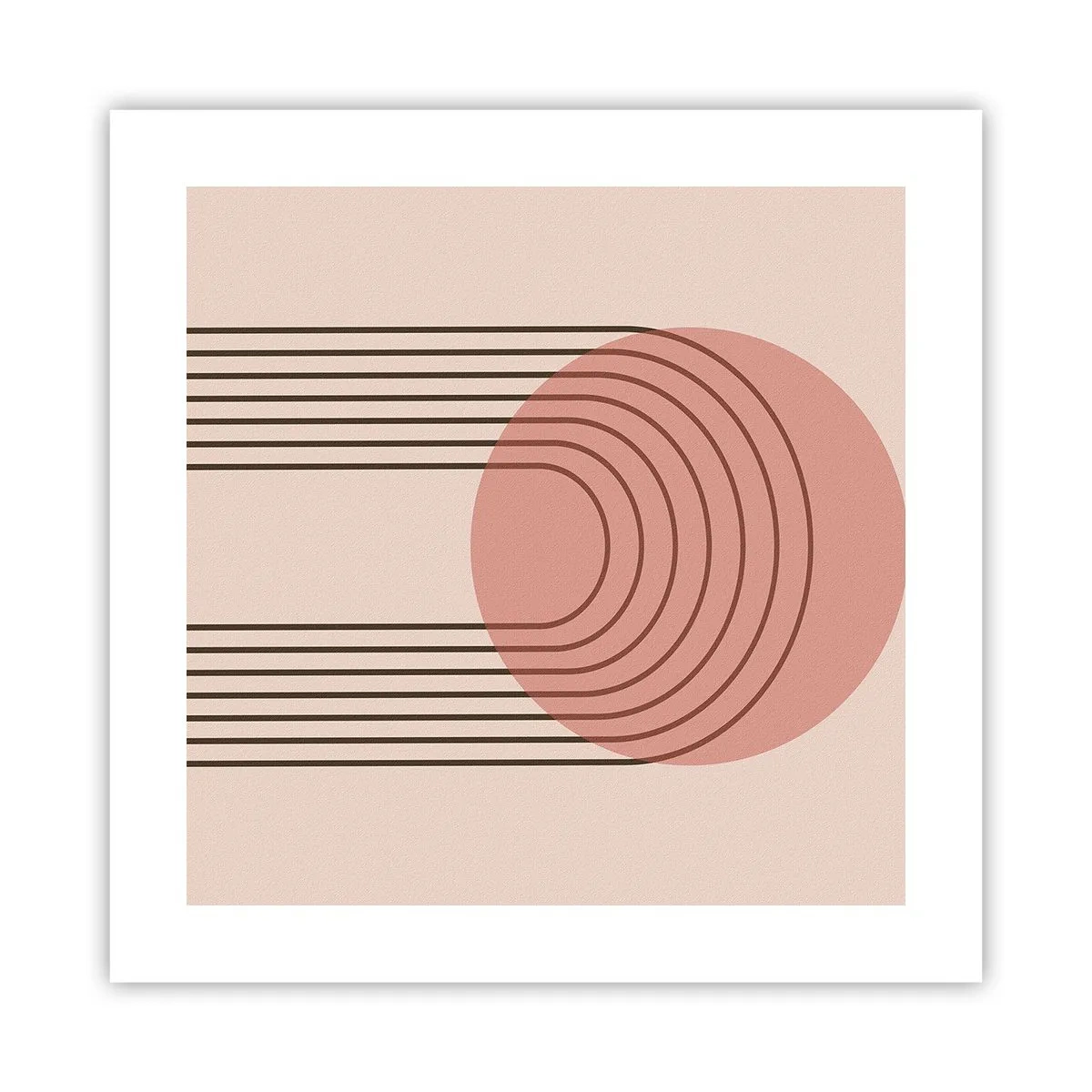 Plakat - Uimodståelig tiltrækningskraft - 40x40 cm