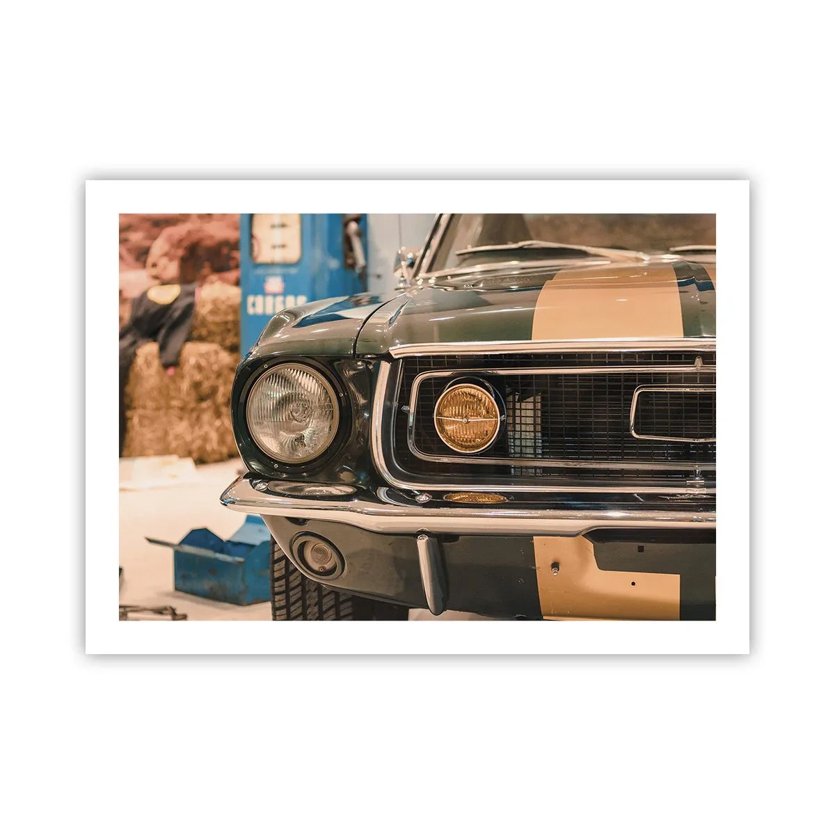 Plakat - Møde med en legende - 70x50 cm