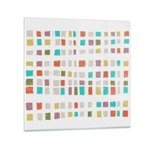 Billede på glas - Ukendt leg - 30x30 cm