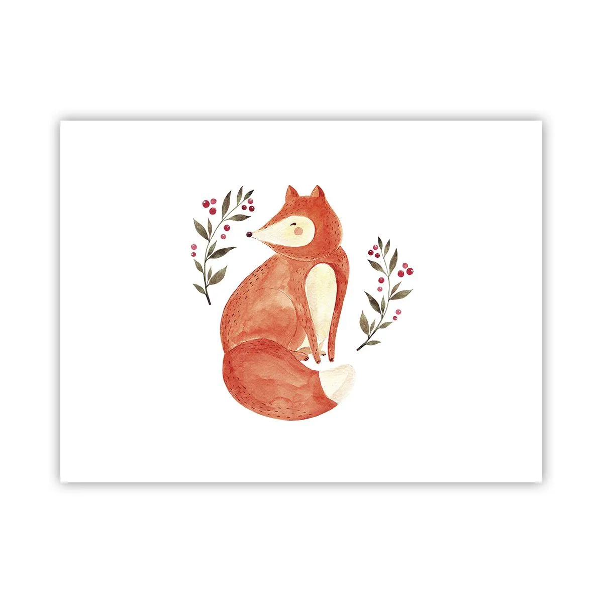 Plakat - Lille rødhåret - 40x30 cm