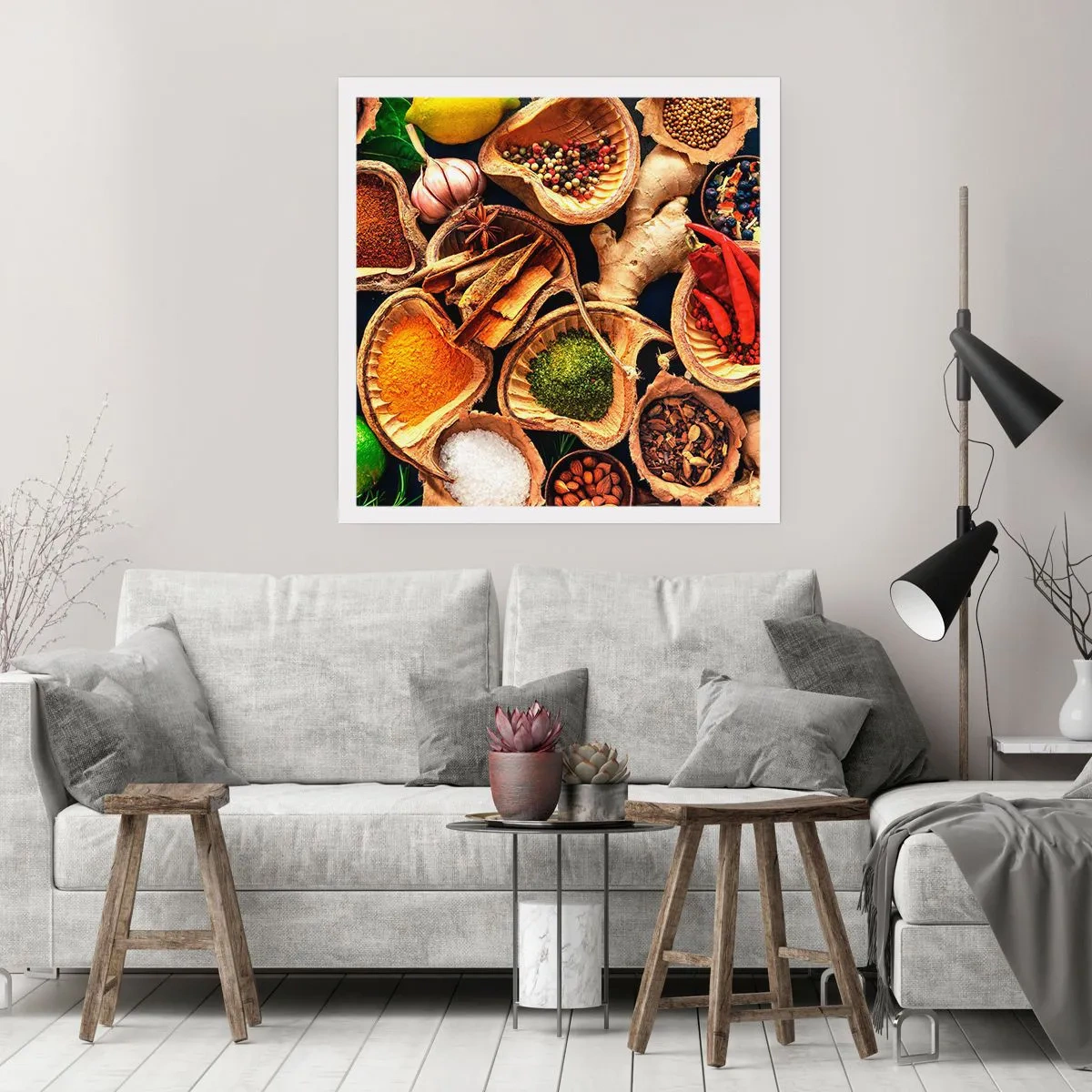 Plakat - Tag, hvad du vil have - 50x50 cm