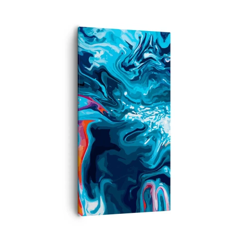 Lærredstryk - Billede på lærred - En rejse ind i himlen - 55x100 cm