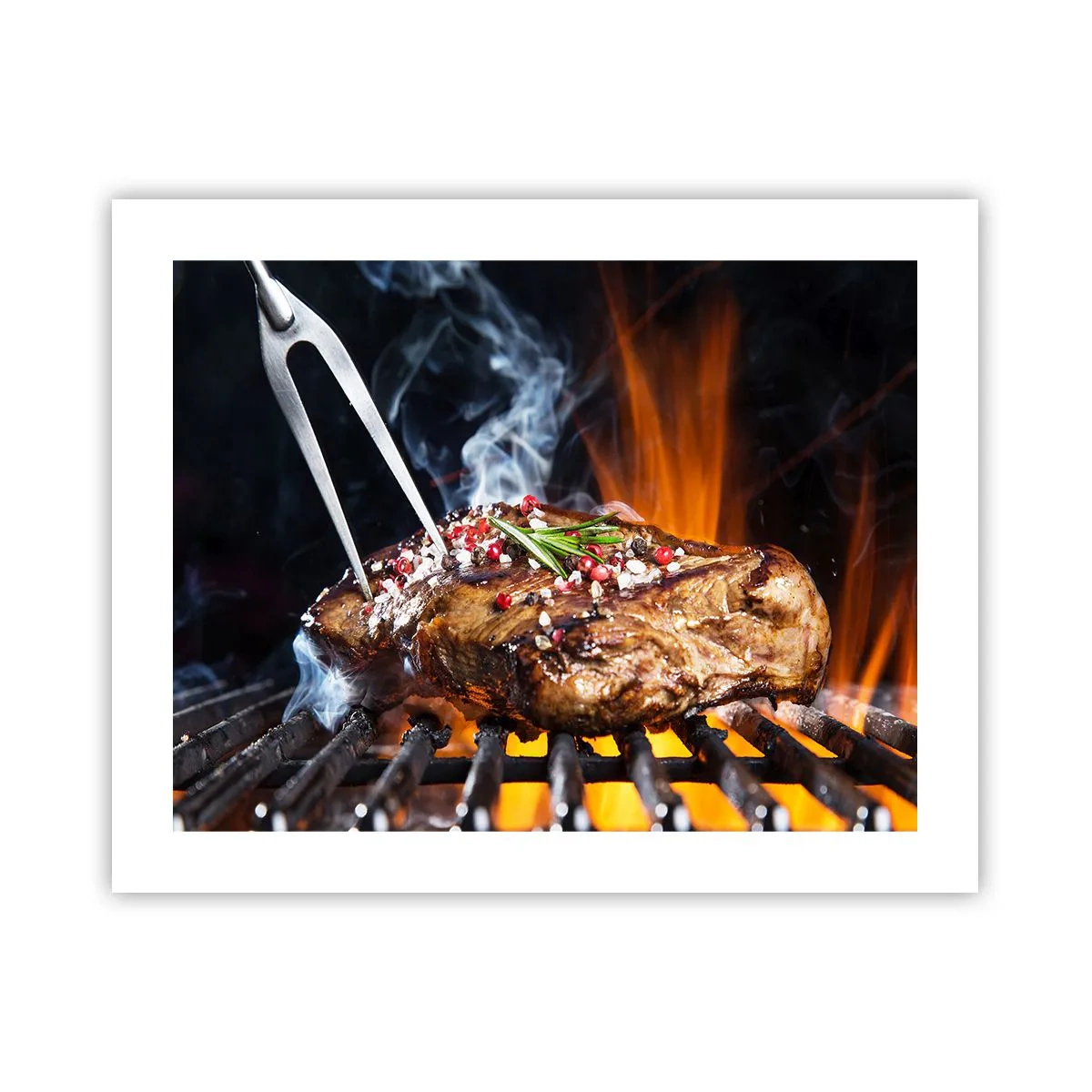 Plakat - Saftig og velduftende - 50x40 cm