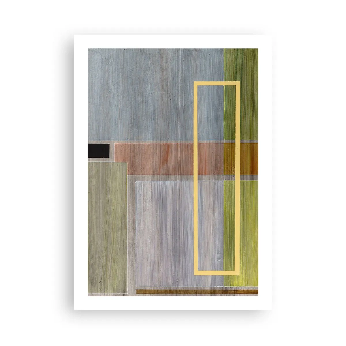 Plakat - Lige og rolig - 50x70 cm