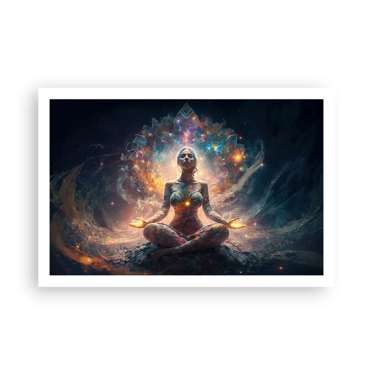 Plakat - Flow af god energi - 91x61 cm