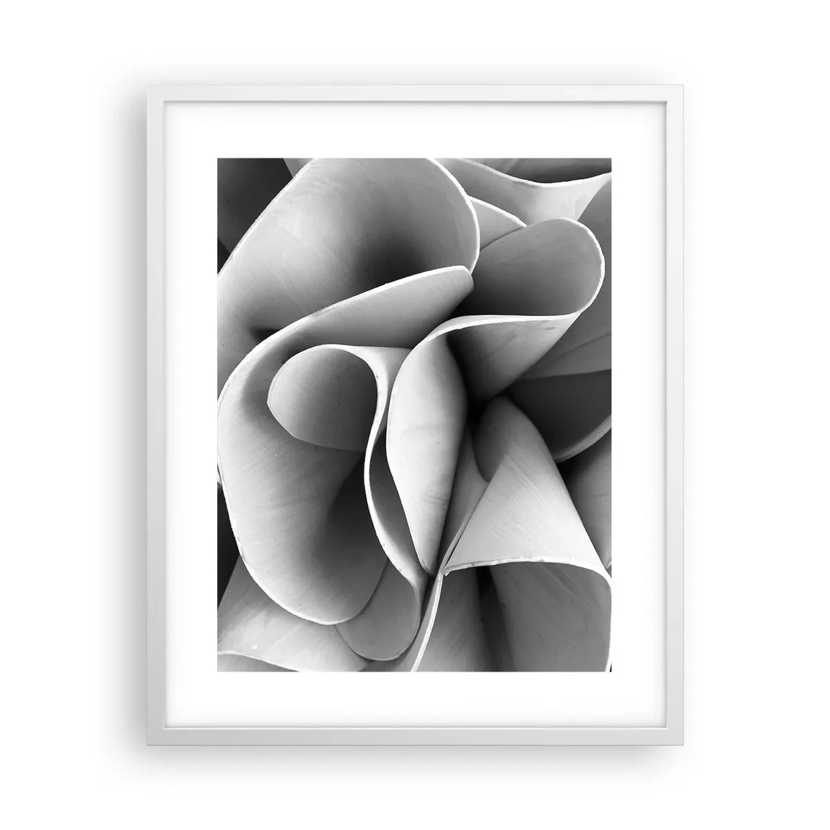 Plakat i hvid ramme - Hvad der sker i rummet - 40x50 cm