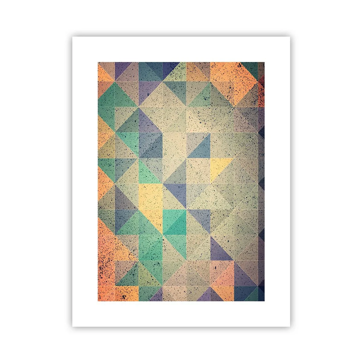 Plakat - Republikken trekanter - 30x40 cm