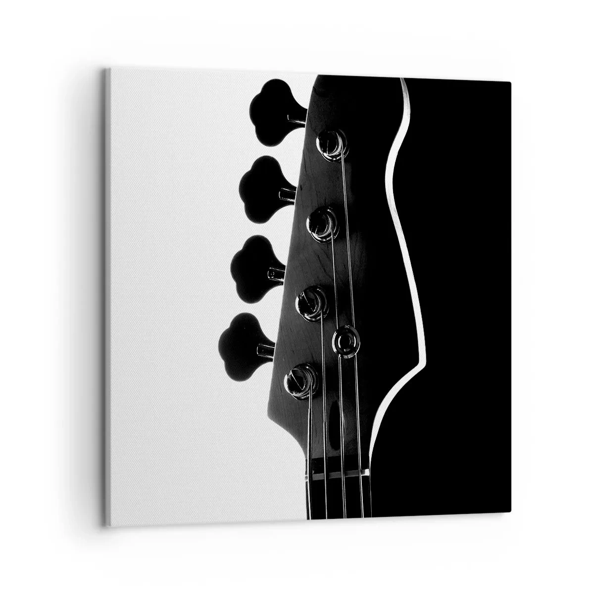 Lærredstryk - Billede på lærred - Stilhed i klipper - 50x50 cm