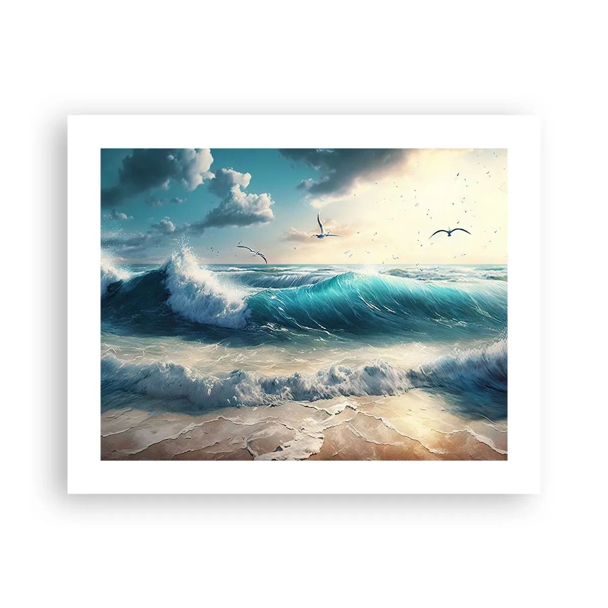 Plakat - Støj kun for dig - 50x40 cm