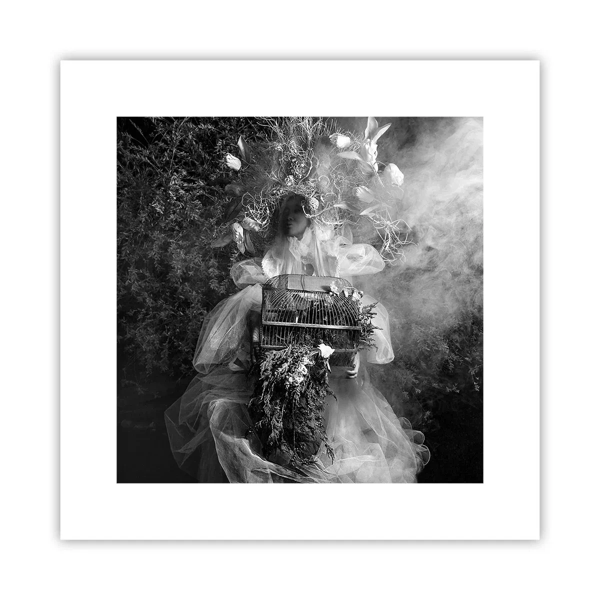 Plakat - Selve Moder - Naturen - 30x30 cm