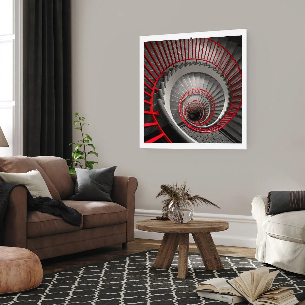 Plakat - Arkitektoniske lege - 30x30 cm