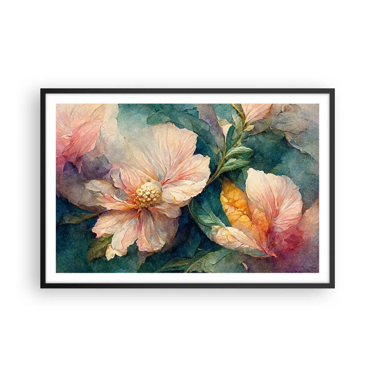 Plakat i sort ramme - Subtiliteten selv - 91x61 cm