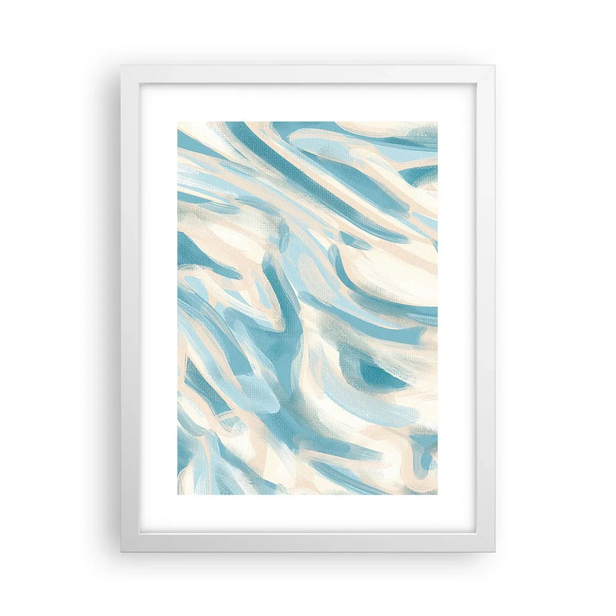 Plakat i hvid ramme - Forårsbriser - 30x40 cm