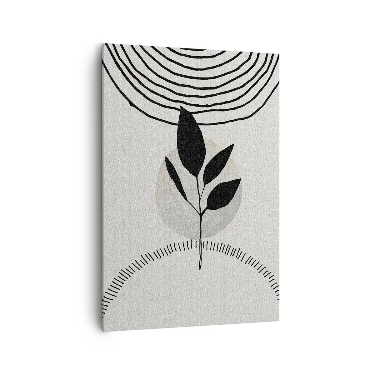 Lærredstryk - Billede på lærred - Komposition: naturens ritualer - 70x100 cm