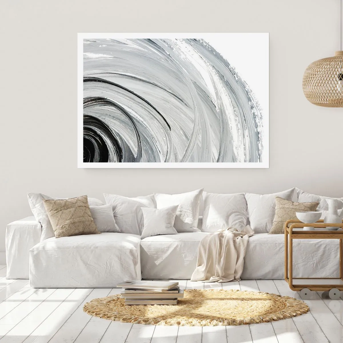 Plakat - Orbital komposition - 91x61 cm