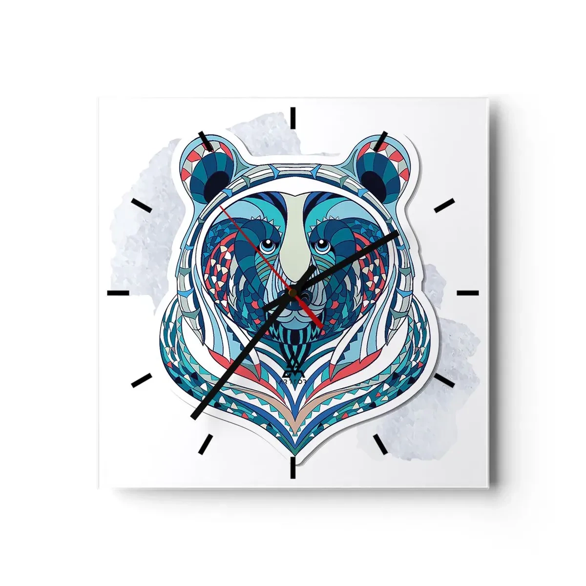 Vægur, Uret - Eviva Grønland! - 30x30 cm