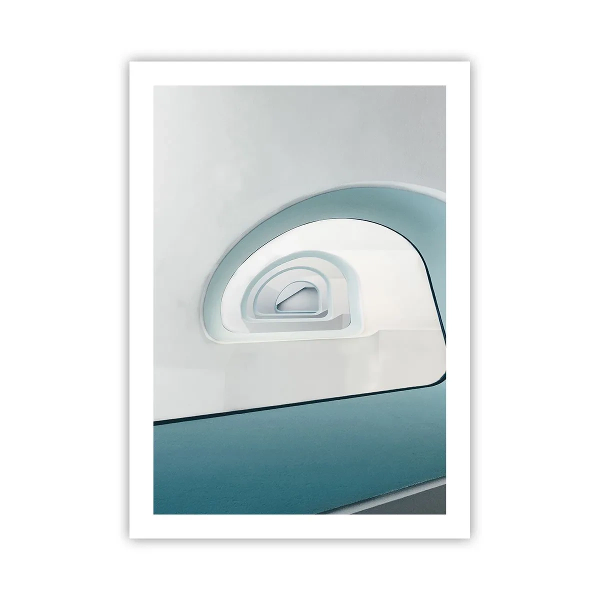 Plakat - Til bunden af det blå - 50x70 cm