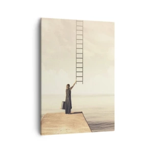 Lærredstryk - Billede på lærred - En magisk rejse - 50x70 cm