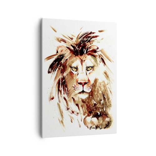 Lærredstryk - Billede på lærred - Styrke og værdighed - 50x70 cm