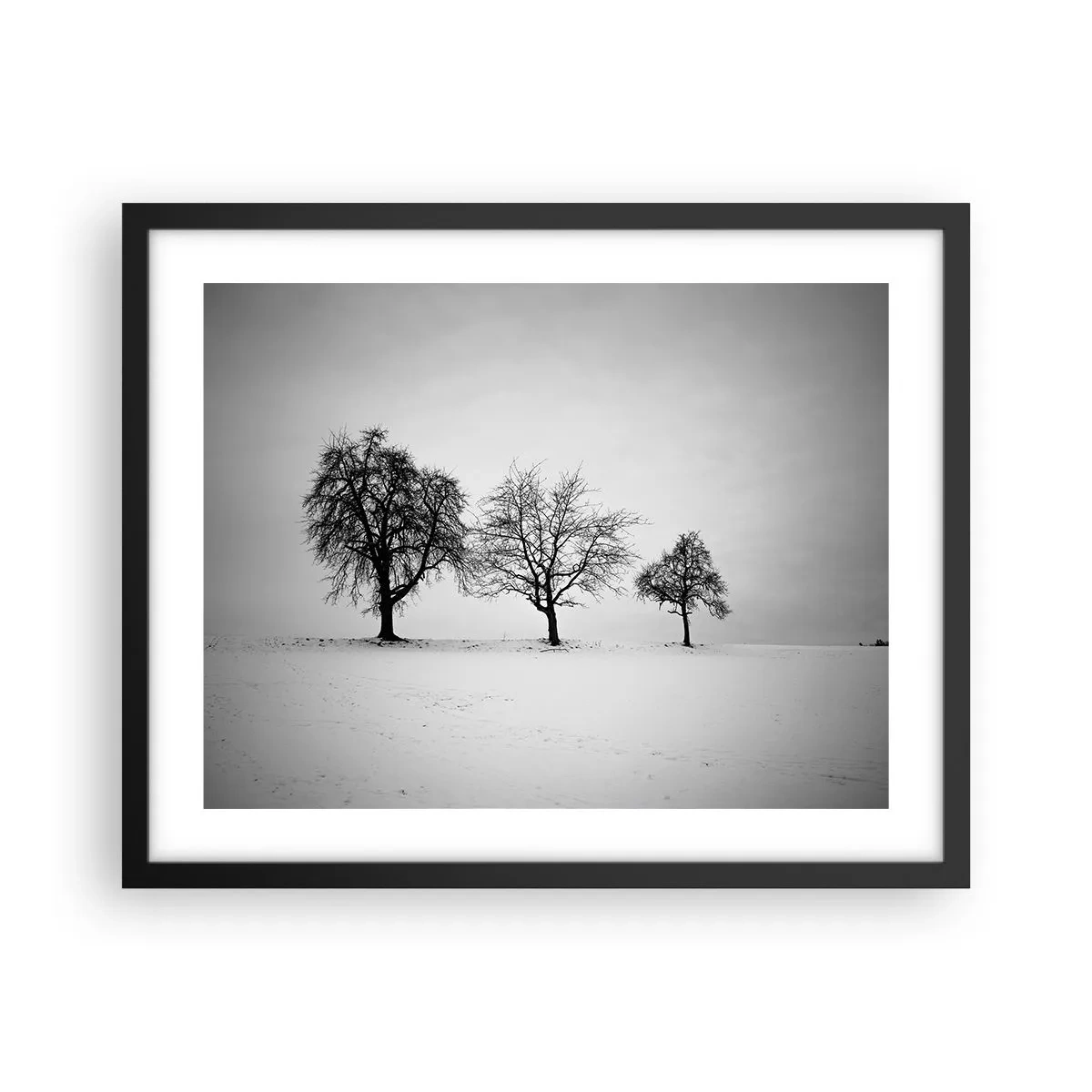 Plakat i sort ramme - Hvad drømmer de om? - 50x40 cm