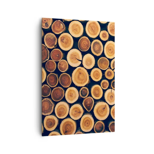 Lærredstryk - Billede på lærred - Hvor gammel ser jeg ud? - 70x100 cm