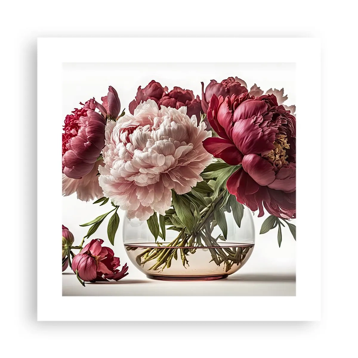 Plakat - I fuldt flor af skønhed - 40x40 cm