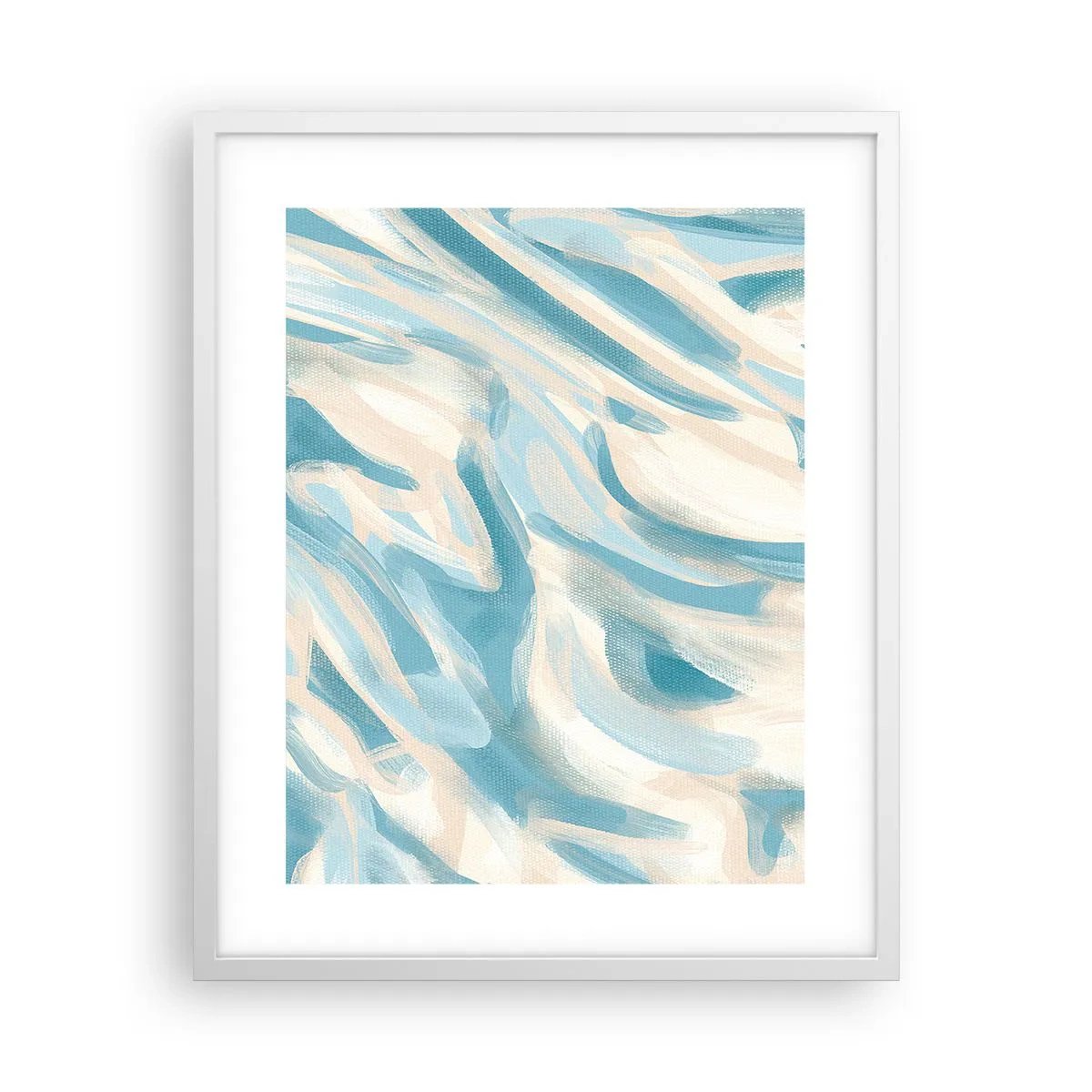 Plakat i hvid ramme - Forårsbriser - 40x50 cm