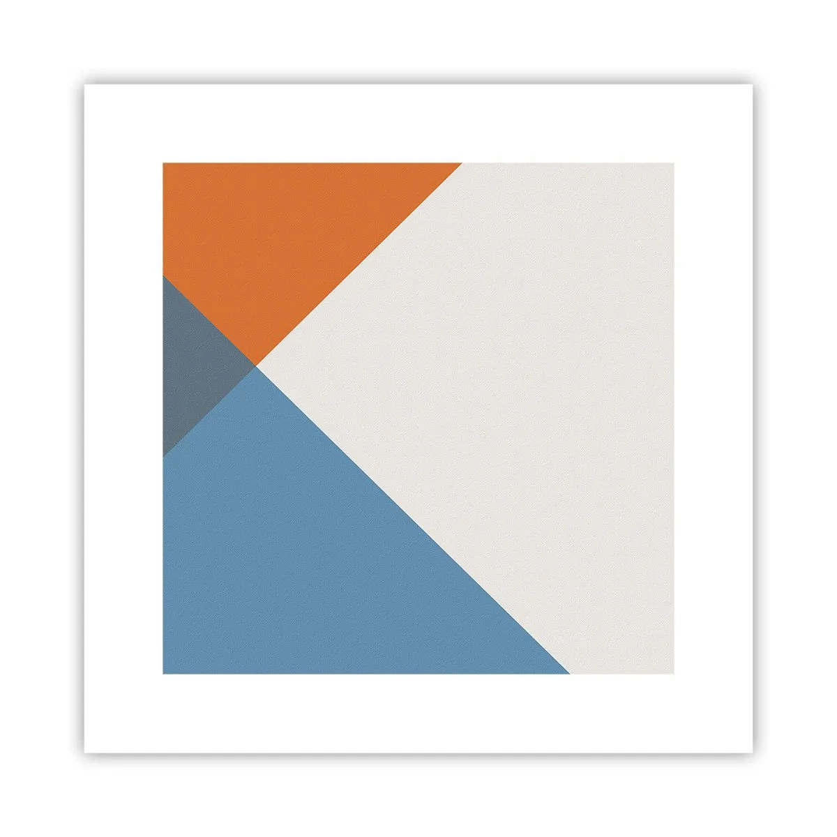 Plakat - Med hensyn til ... - 30x30 cm
