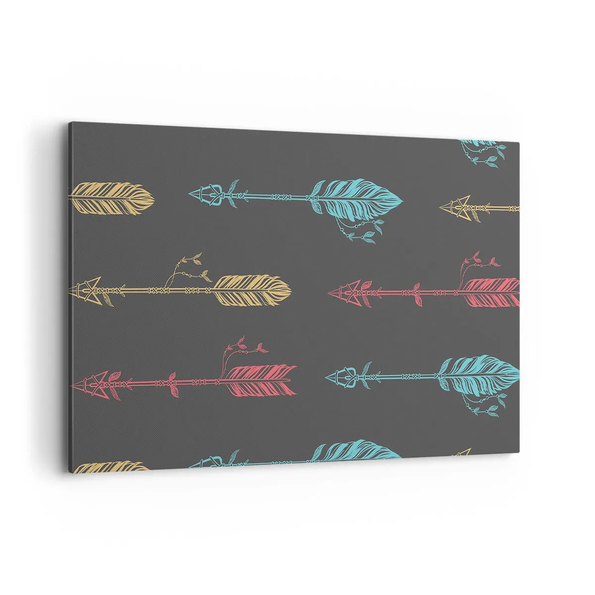 Lærredstryk - Billede på lærred - For at - 100x70 cm