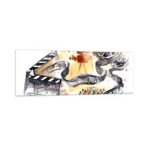 Billede på glas - I drømmeland - 90x30 cm