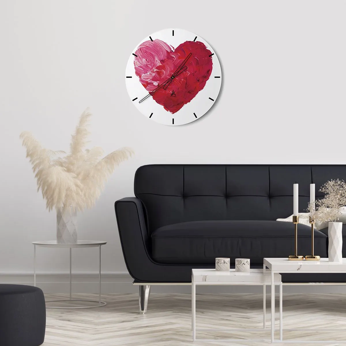 Vægur, Uret - All you need is love - 40x40 cm