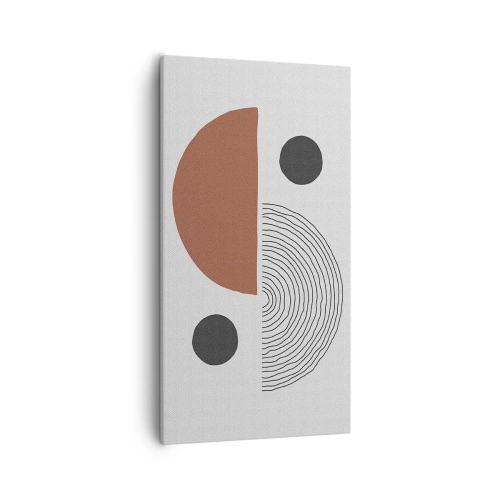 Lærredstryk - Billede på lærred - Perfektion af hjulet - 55x100 cm