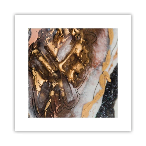 Plakat - Jord element - 30x30 cm