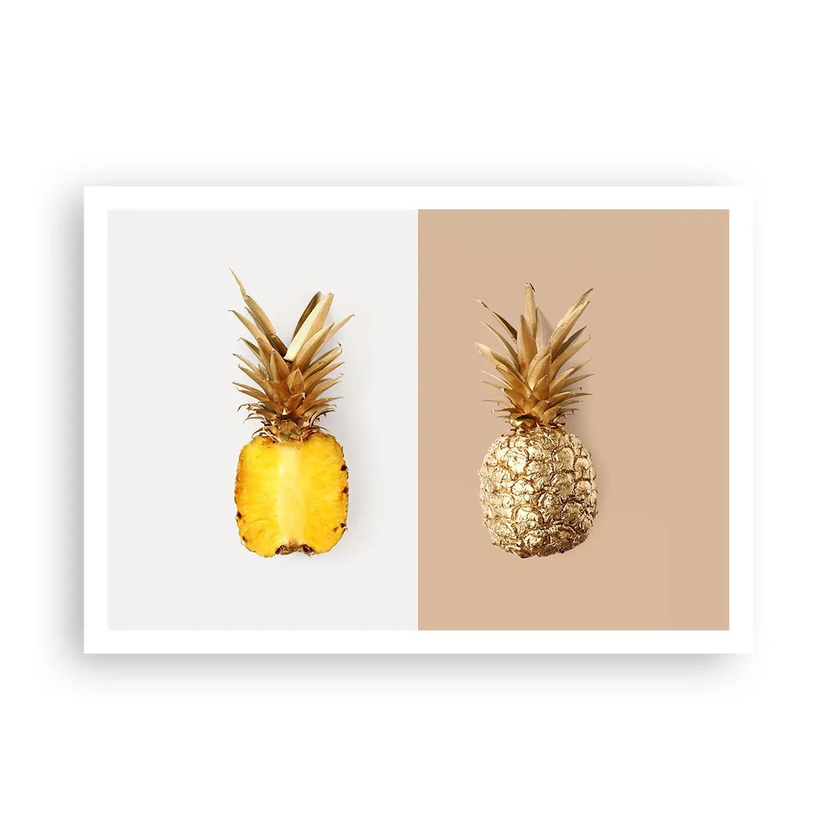 Plakat - Ananas til os - 100x70 cm