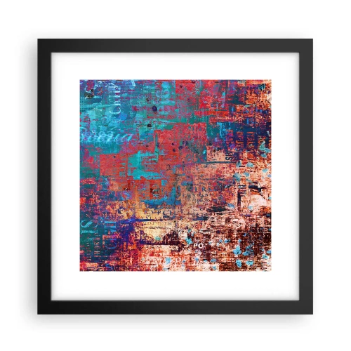 Plakat i sort ramme - Hukommelse og glemsel - 30x30 cm